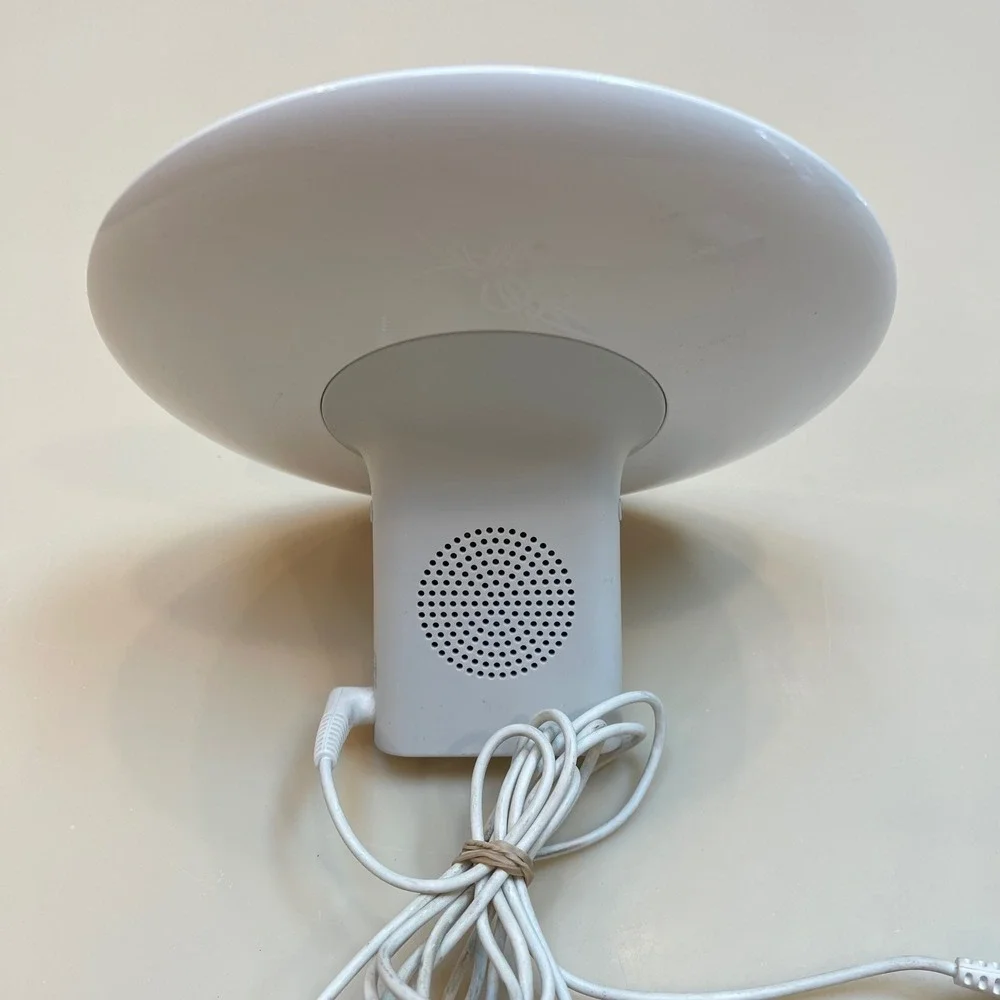 Philips Wake-Up Light Alarm Clock HF3500 Sunrise Simulation White Bedside Lamp